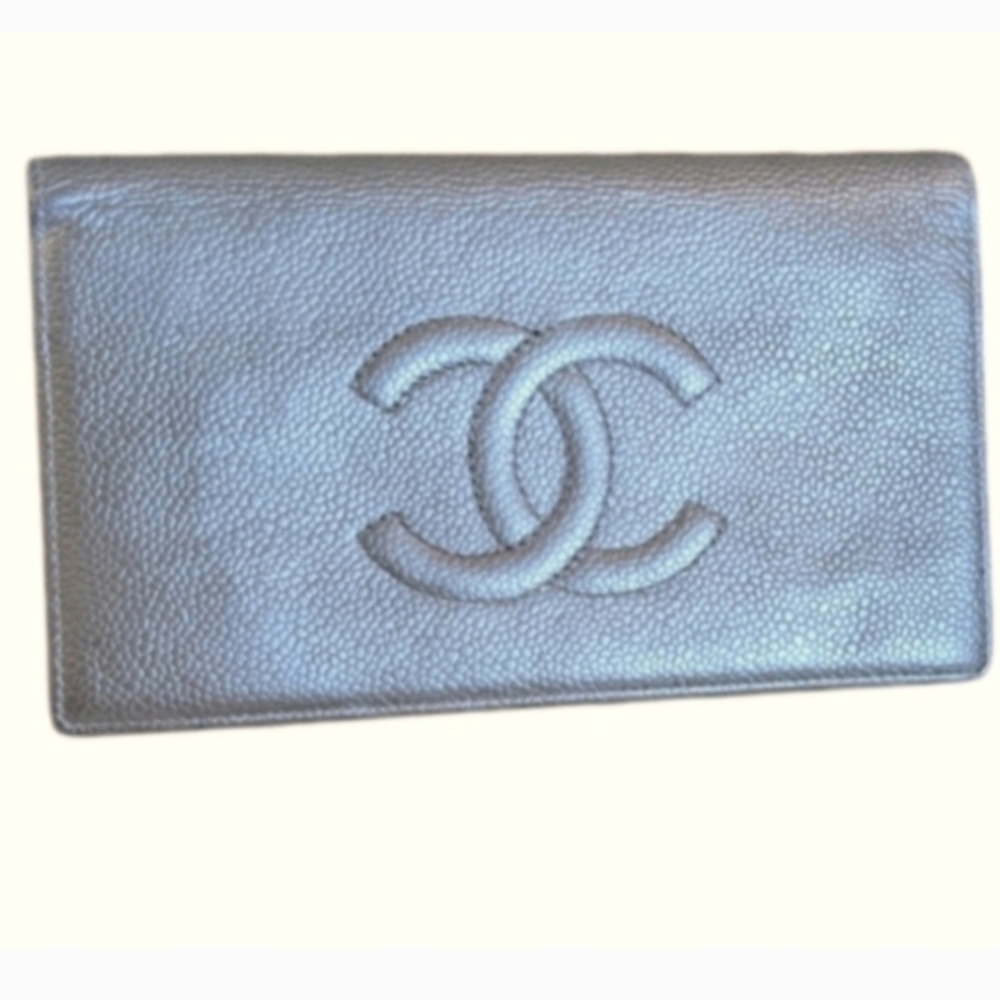 Chanel Silver Women's Wallet